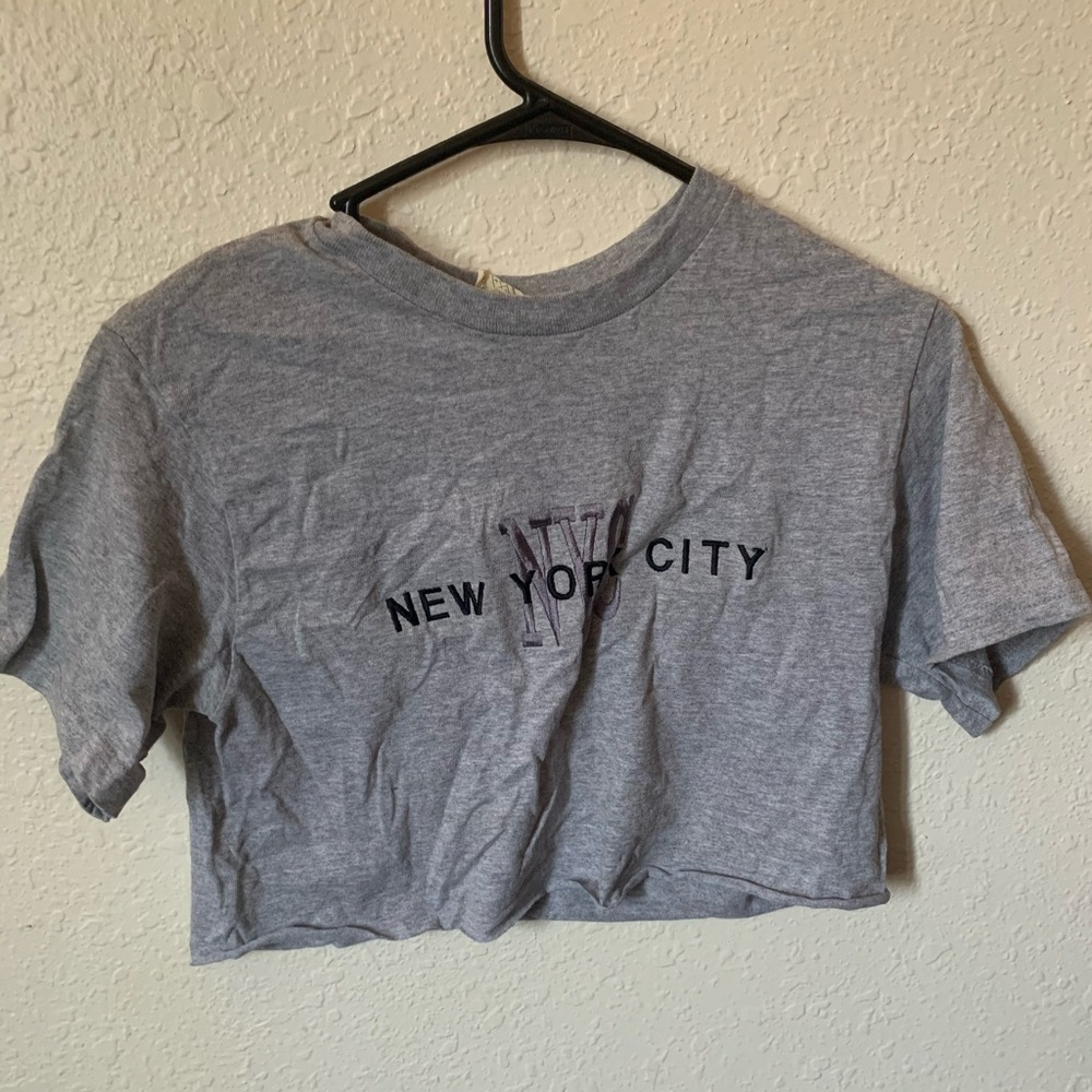 New York City Cropped T-Shirt